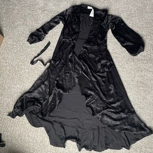 Flounce London maternity wrap dress